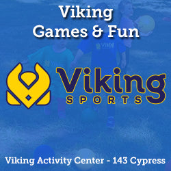 Fall - Activity Center - Thursday 9:00 Viking Games & Fun (Ages 2 - young 3)